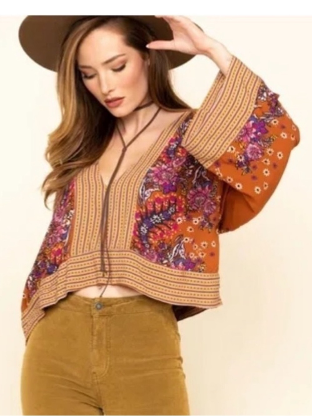 Free People - Mix and Match Blouse top shirt